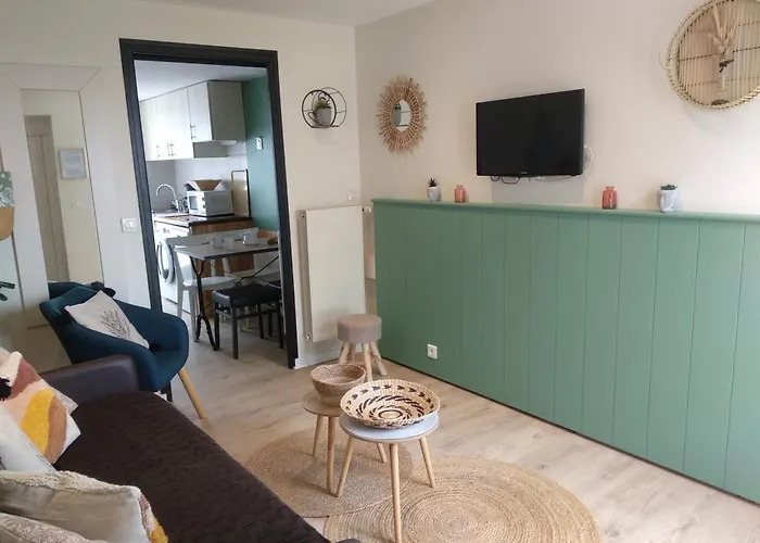 Charmant Logement Guidel Plage, Chambre Vue Mer, Piscine Chauffee